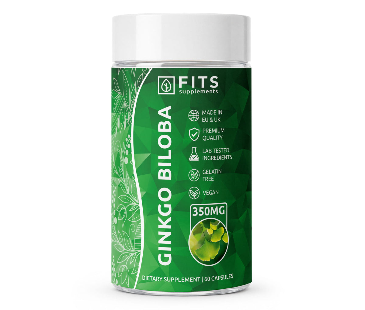 Ginkgo Biloba 350mg 60 capsules