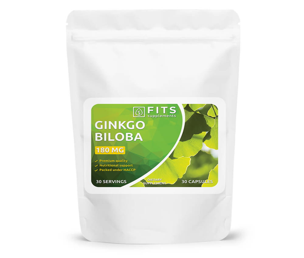 Ginkgo Biloba 180mg 30 κάψουλες