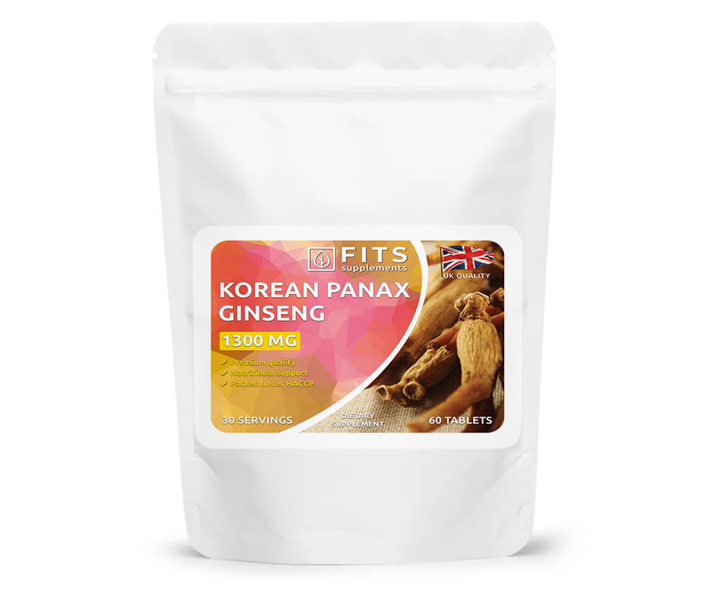 Κορεάτικο Τζίνσενγκ 1300mg 60 δισκία