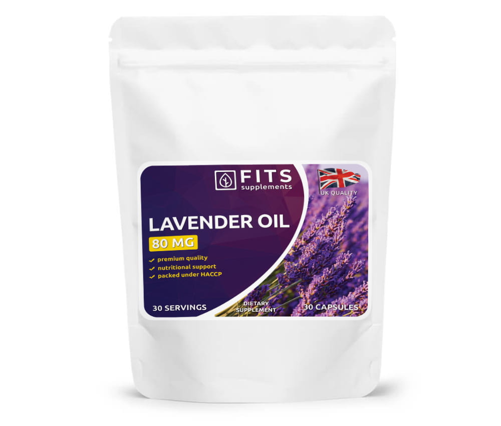Lavender Oil 80mg 30 capsules