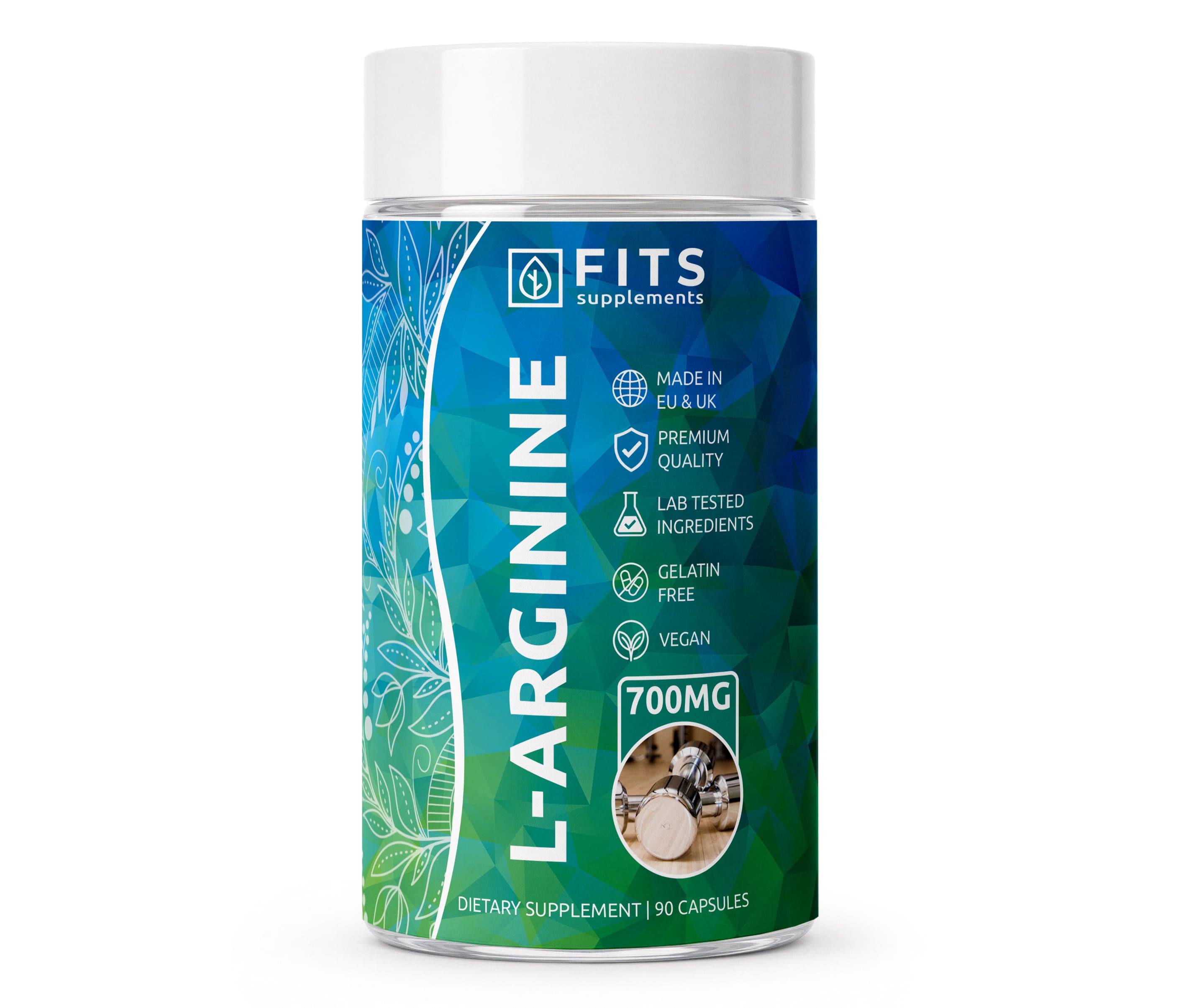 L-Αργινίνη 700mg 90 κάψουλες