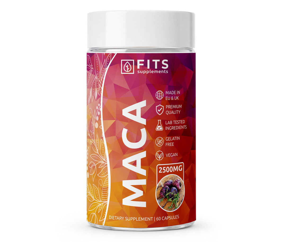 Maca Strong 2500mg 60 κάψουλες