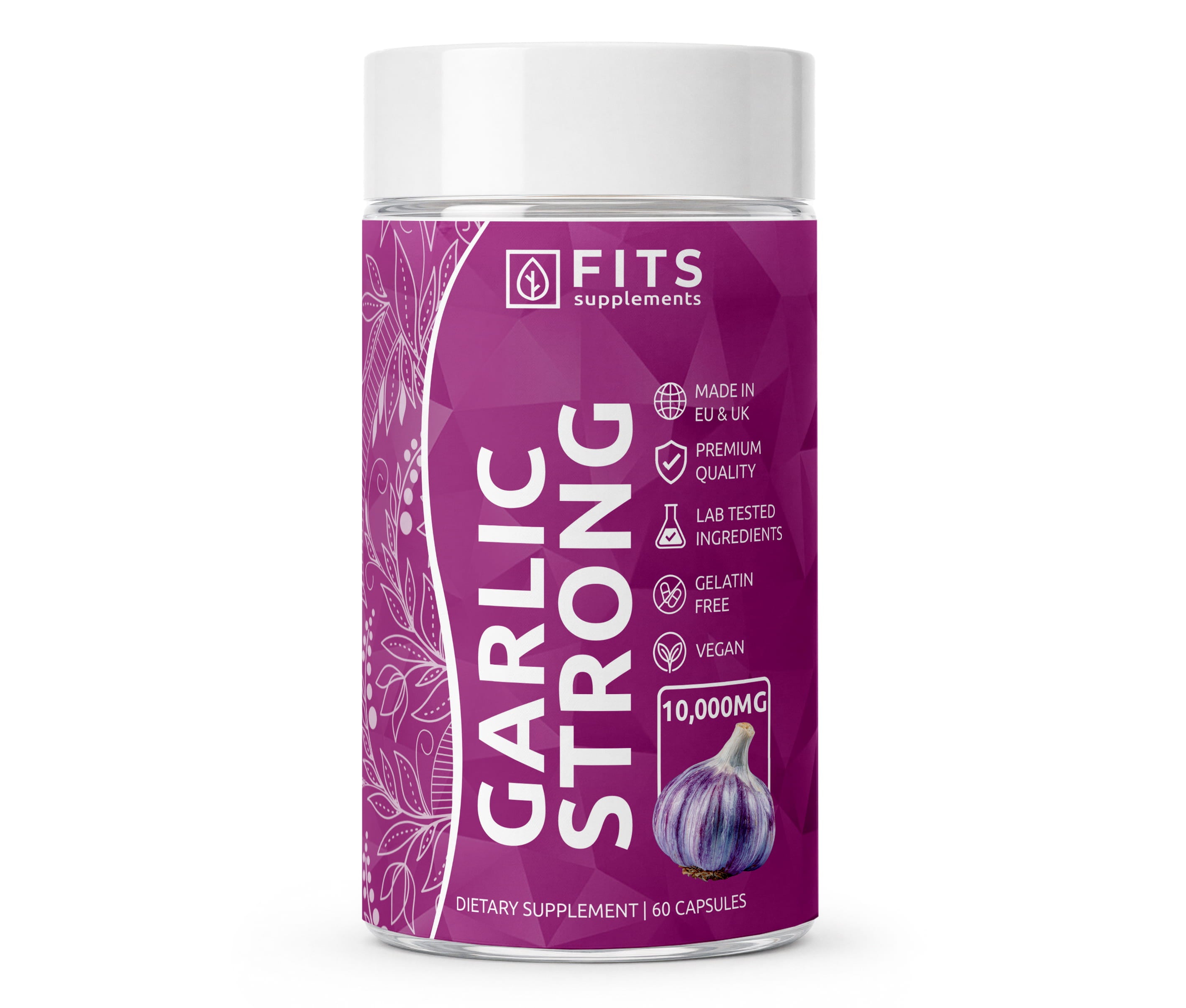 Σκόρδο Extra Strong 10.000 mg, 60 κάψουλες