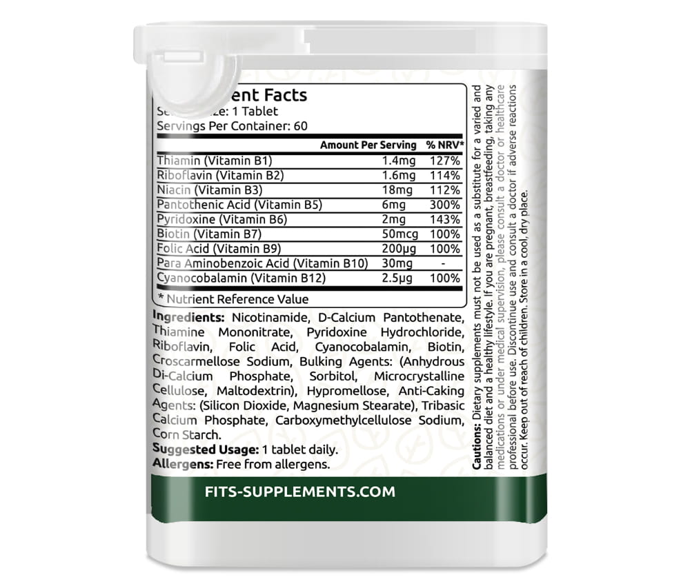 Σύμπλεγμα Βιταμινών Β 60 δισκία