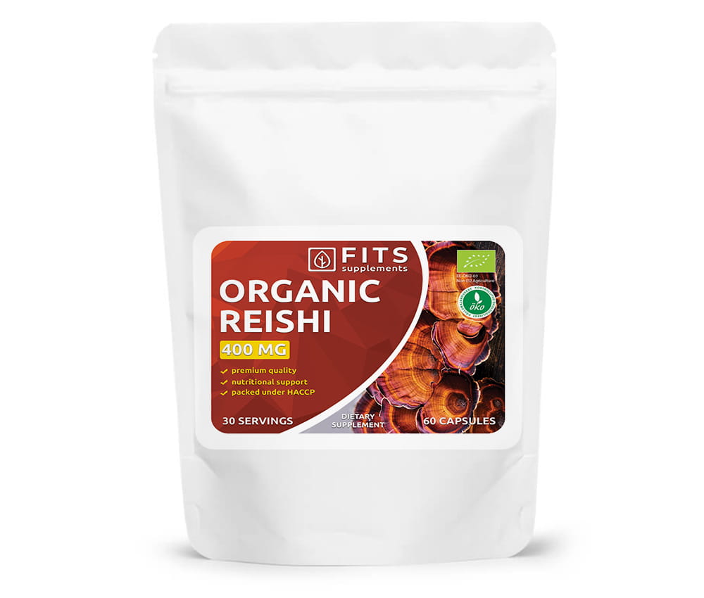 Βιολογικό Reishi 400mg 60 κάψουλες