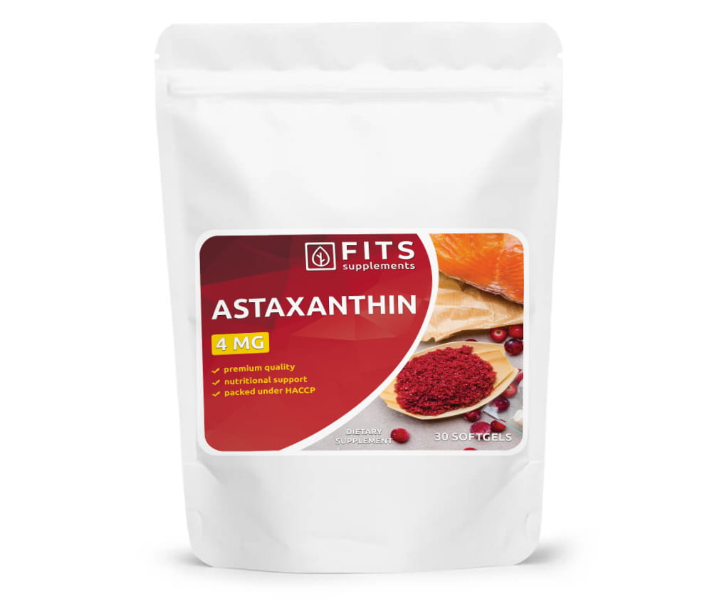 Astaxanthin 4mg 30 měkkých tobolek