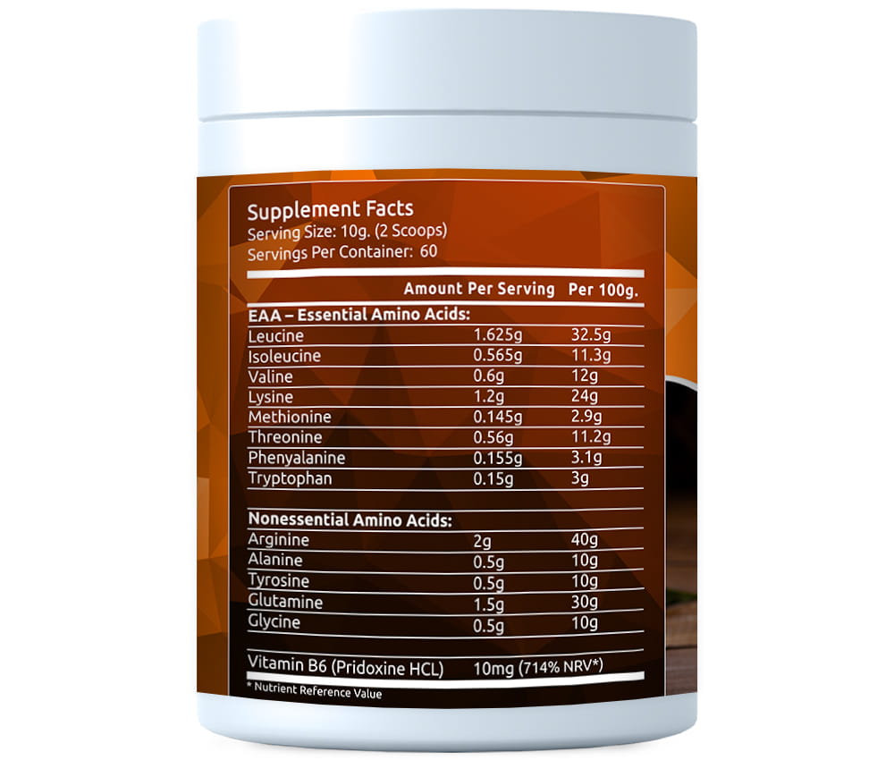 Amino PRO Complex Ροδάκινο Τρυφερότητα 600g