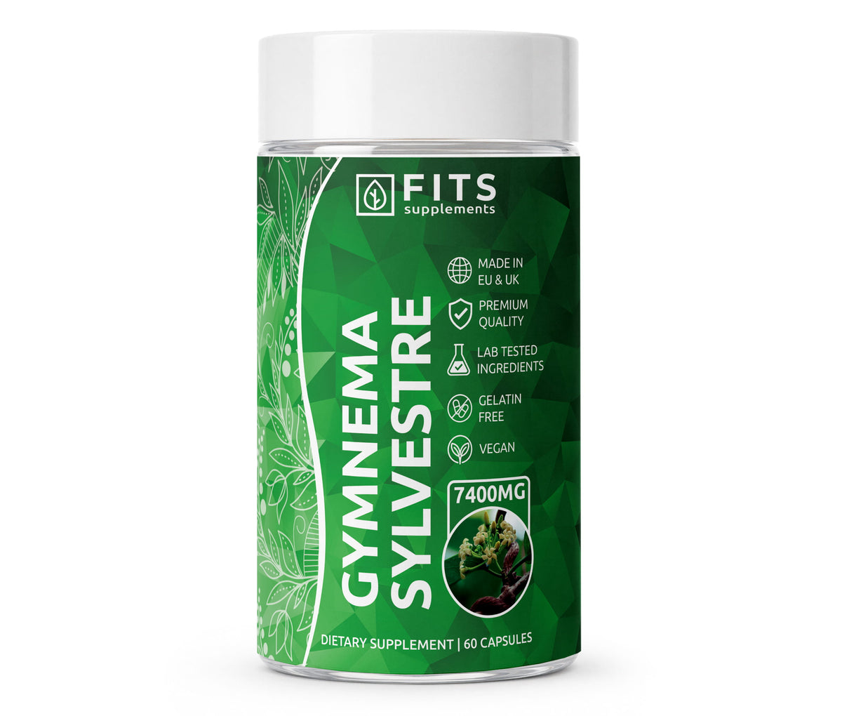 Gymnema Sylvestre Strong 7400mg 60 κάψουλες